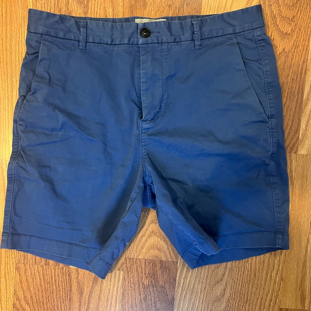 Men’s Everlane shorts, blue, size 33